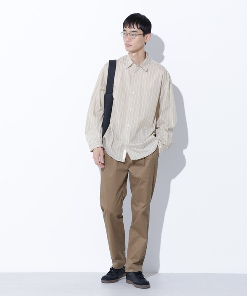 Apo(s)ture(アポスチャー)の「KYLE-001/サテンストレッチスリムパンツ(その他パンツ・メンズ・ブラック/ベージュ/モカ/ネイビー・XS/S/M/L/XL)」の7枚目の写真