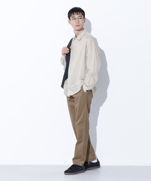 Apo(s)ture(アポスチャー)の「KYLE-001/サテンストレッチスリムパンツ(その他パンツ・メンズ・ブラック/ベージュ/モカ/ネイビー・XS/S/M/L/XL)」の9枚目の写真