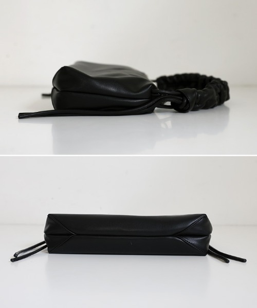 select MOCA（セレクトモカ）の「2WAYギャザーハンドルバッグ（ハンドバッグ・レディース・ベージュ/ブラック・FREE）」の20枚目の写真