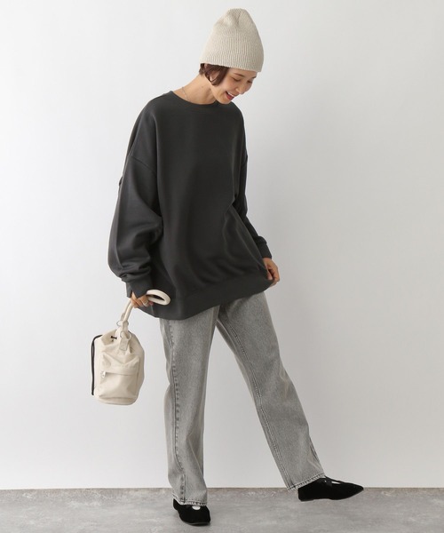 LEPSIM(レプシィム)の「ラメ混ニットビーニー 131049(ニットキャップ/ビーニー・レディース・チャコールグレー/ブルー/アイボリー/ブラック・ONE SIZE)」の10枚目の写真