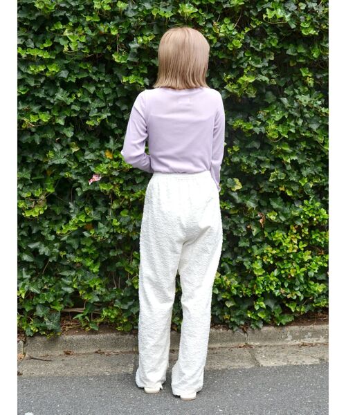 Ungrid（アングリッド）の「ジャカードラフパンツ（その他パンツ・レディース・ブラック/グリーン/オフホワイト・FREE）」の20枚目の写真