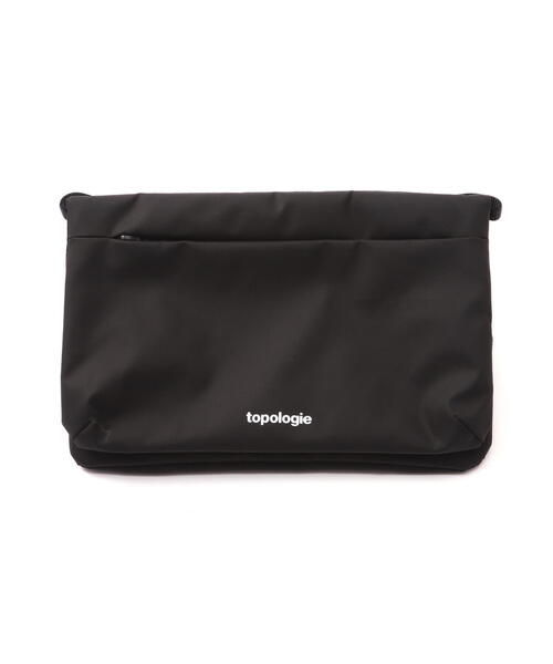BEAVER(ビーバー)の「Topologie/トポロジー Flat Sacoche Small Dry フラットサコッシュ 【バッグ単体】(ショルダーバッグ・メンズ・ブラック・F)」の14枚目の写真