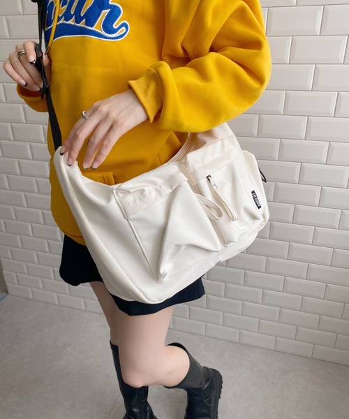 セール】ツイルポケットショルダーバック（ショルダーバッグ