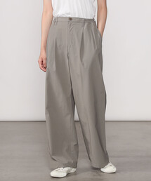 Gymphlex | 2プリーツストレートパンツ WOMEN