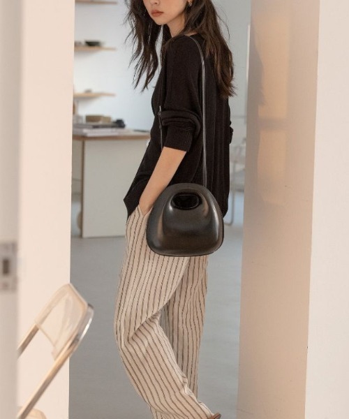 B'day（ビーデイ）の「【 B'day / ビーデー 】【冷房・ 紫外線・日焼け対策】バルーンスリーブシアーカーディガン（カーディガン/ボレロ・レディース・ブラック/グレー・FREE）」の3枚目の写真