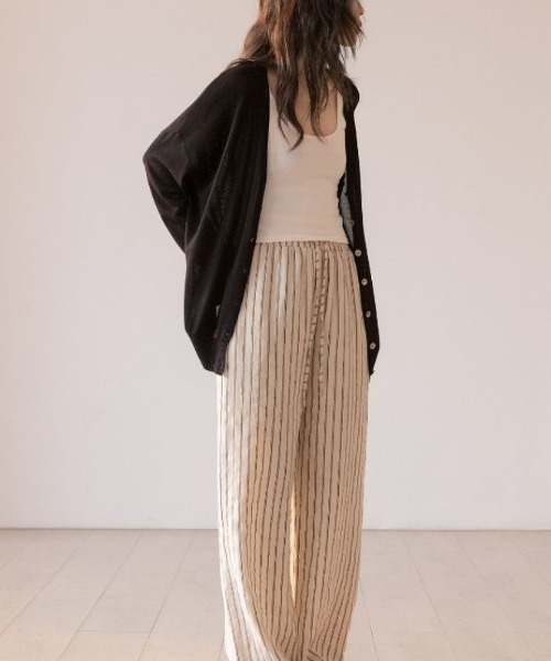 B'day（ビーデイ）の「【 B'day / ビーデー 】【冷房・ 紫外線・日焼け対策】バルーンスリーブシアーカーディガン（カーディガン/ボレロ・レディース・ブラック/グレー・FREE）」の12枚目の写真