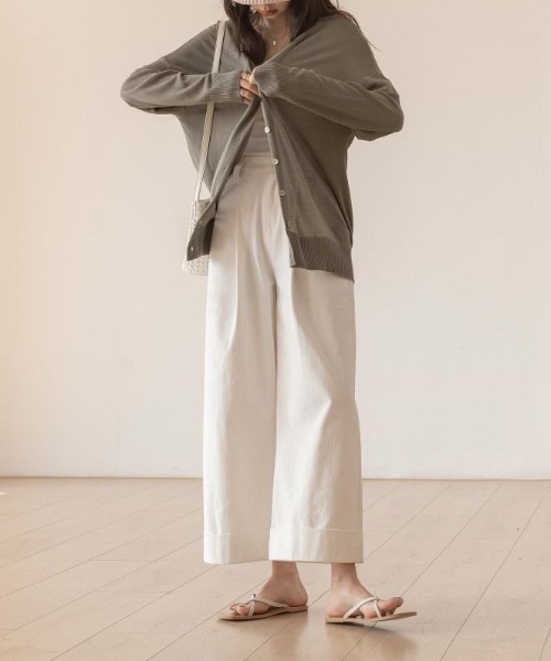 B'day（ビーデイ）の「【 B'day / ビーデー 】【冷房・ 紫外線・日焼け対策】バルーンスリーブシアーカーディガン（カーディガン/ボレロ・レディース・ブラック/グレー・FREE）」の13枚目の写真