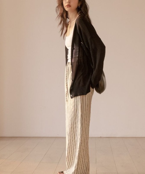 B'day（ビーデイ）の「【 B'day / ビーデー 】【冷房・ 紫外線・日焼け対策】バルーンスリーブシアーカーディガン（カーディガン/ボレロ・レディース・ブラック/グレー・FREE）」の15枚目の写真