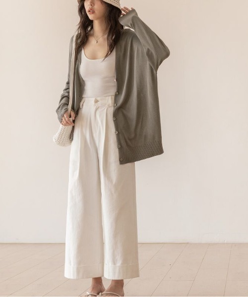 B'day（ビーデイ）の「【 B'day / ビーデー 】【冷房・ 紫外線・日焼け対策】バルーンスリーブシアーカーディガン（カーディガン/ボレロ・レディース・ブラック/グレー・FREE）」の16枚目の写真