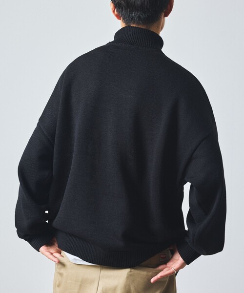 FREAK'S STORE(フリークスストア)の「限定展開 リラックスフィット イージーケア ウォッシャブル タートルネックニット(ニット/セーター・メンズ・レッド/グレー/ネイビー/ダークブラウン/ブラック・SMALL/MEDIUM/LARGE)」の6枚目の写真