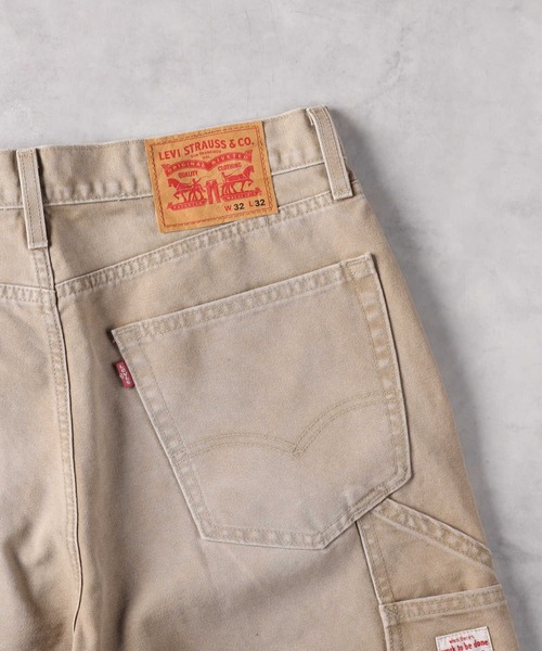 Levi's（リーバイス）の「【Levi's】「WORKWEAR」「568」ルーズストレート（デニムパンツ・メンズ・ベージュ・32inch/34inch/30inch/28inch）」の6枚目の写真