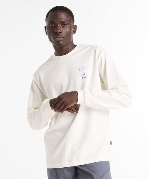 セール】new balance/ニューバランス ロンTee/コットンTee