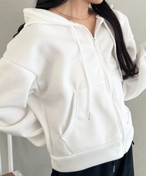 新品☆MICA&DEALパーカーホワイト38 ZOZOTOWN MICA&DEAL（マイカ