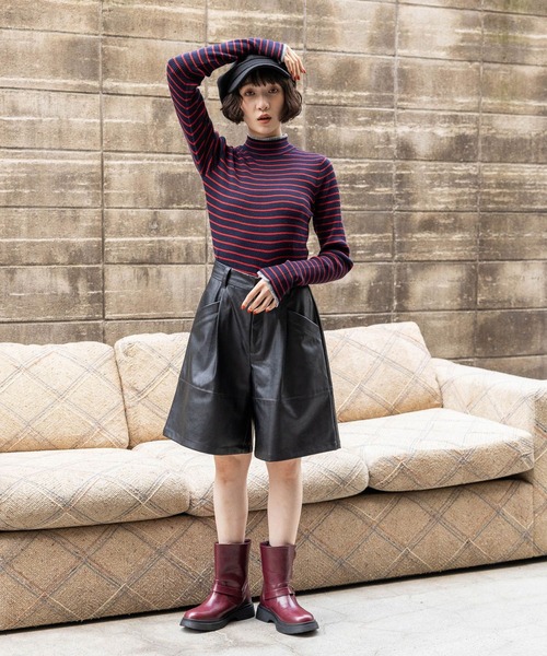 niko and...（ニコアンド）の「オリジナルアソートキャスケット（キャスケット・レディース・ボルドー/ブラック/グレー・FREE）」の4枚目の写真