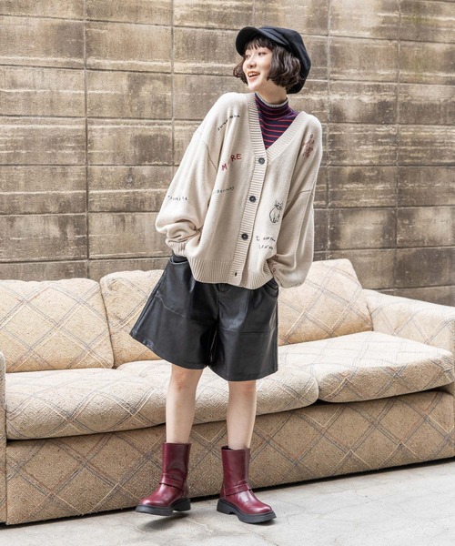 niko and...（ニコアンド）の「オリジナルアソートキャスケット（キャスケット・レディース・ボルドー/ブラック/グレー・FREE）」の6枚目の写真