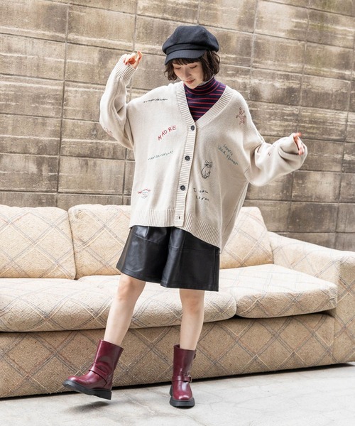 niko and...（ニコアンド）の「オリジナルアソートキャスケット（キャスケット・レディース・ボルドー/ブラック/グレー・FREE）」の7枚目の写真