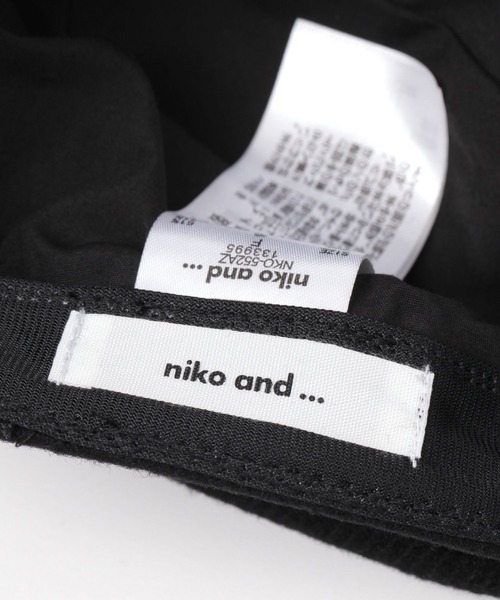 niko and...（ニコアンド）の「オリジナルアソートキャスケット（キャスケット・レディース・ボルドー/ブラック/グレー・FREE）」の15枚目の写真