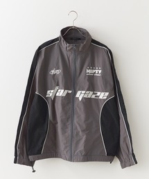 SUGGESTION/サジェッション ナイロン パイピングブルゾン