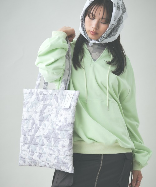 完売❢交渉可❣elu エル　フルールトート　Dot Green ドットグリーン elu エル フルールトート Dot Green ドットグリーン