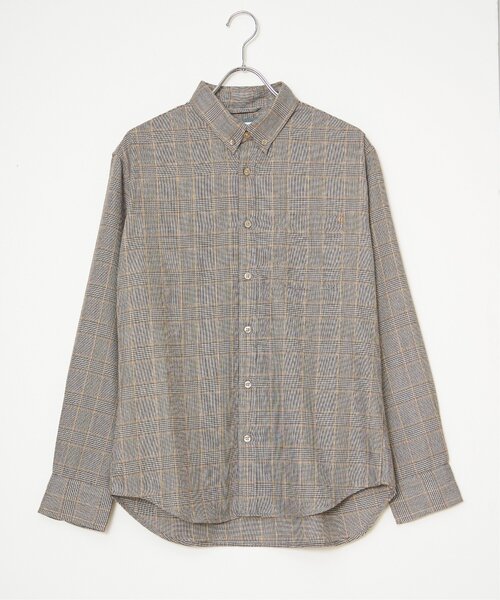 ikka(イッカ)の「イージーケアフランネルチェックシャツ(シャツ/ブラウス・メンズ・チャコールグレー/ネイビー/ベージュ・S/M/L/XL)」の20枚目の写真