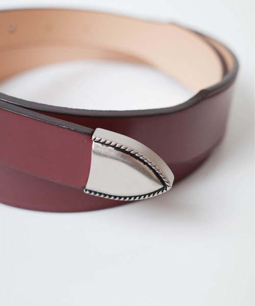 Wrangler（ラングラー）の「Wrangler / WESTERN BELT / WA1001（ベルト・メンズ・ワイン/ブラック・FREE）」の6枚目の写真