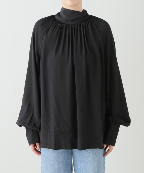 GOLDEN GOOSE（ゴールデングース）の「【GOLDEN GOOSE / ゴールデングース】JOURNEY WS BLOUSE WITH BOW（シャツ/ブラウス・レディース・ブラック・FREE）」の12枚目の写真