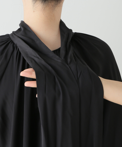 GOLDEN GOOSE（ゴールデングース）の「【GOLDEN GOOSE / ゴールデングース】JOURNEY WS BLOUSE WITH BOW（シャツ/ブラウス・レディース・ブラック・FREE）」の18枚目の写真