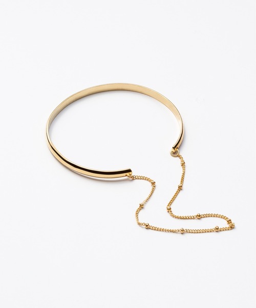 ciite'（シーテ）の「チェーンブレスレット × ゴールドバングル（ブレスレット・レディース・ゴールド・FREE）」の6枚目の写真