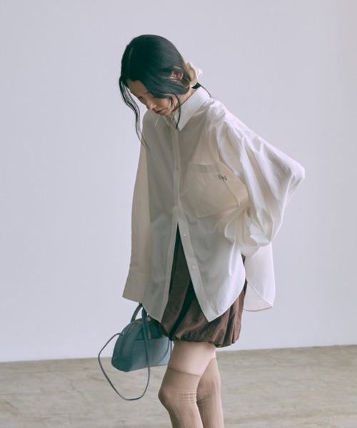 EN NEUME(エンノイム)の「Ballon Mini Skirt(スカート・レディース・ブラック/ブラウン/アイボリー・FREE)」の21枚目の写真