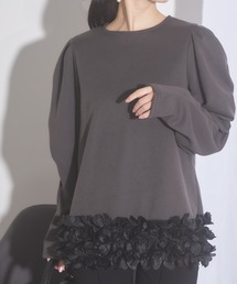 【ZOZO限定】バラチュール起毛カットプルオーバー