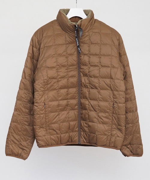 【セール】【TAION / タイオン】UNISEX DOWN×BOA REVERSIBLE DOWN JKT（ダウンジャケット/コート）｜TAION（タイオン）