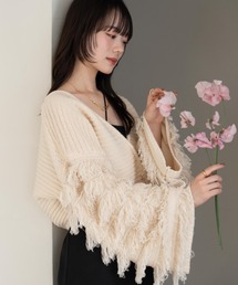 hinari | ループフリンジニットカーディガン(ニット/セーター)