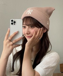 NEW ERA(j[G)́WEGO/ʒNEWERA CAT EAR KNIT(jbgLbv/r[j[)