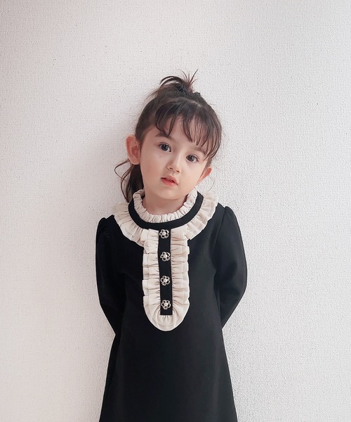 Rora(ローラ)の「エンドラ ワンピース(ワンピース・キッズ・ブラック・120/110/100/140/130)」の5枚目の写真