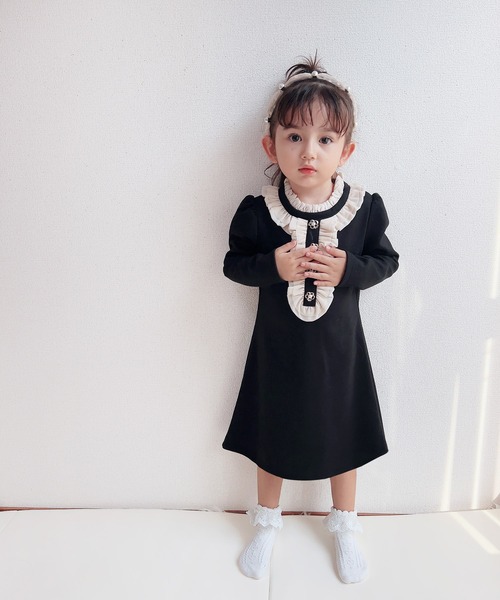 Rora(ローラ)の「エンドラ ワンピース(ワンピース・キッズ・ブラック・120/110/100/140/130)」の7枚目の写真