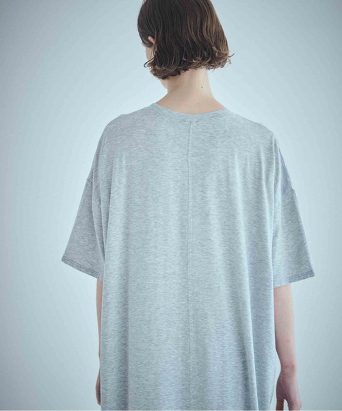 SEA(シー)の「セルロース コージーマキシドレス(ワンピース・レディース・グレー/ブラック/ホワイト・ONE SIZE)」の7枚目の写真