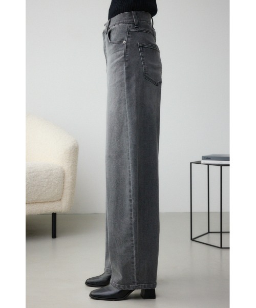 AZUL by moussy（アズールバイマウジー）の「AZUL DENIM カーブデニム（デニムパンツ・レディース・ライトブルー/グレー・SMALL/MEDIUM）」の7枚目の写真