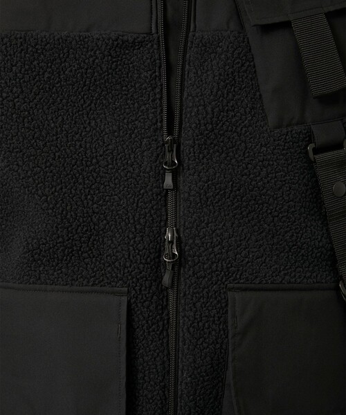 D-VEC（ディーベック）の「【D-VEC/ディーベック】WINDSTOPPER BY GORE-TEX LABS 3×POLARTEC  COAST GUARD.SHIR（ブルゾン・メンズ・ブラック・2/3）」の11枚目の写真