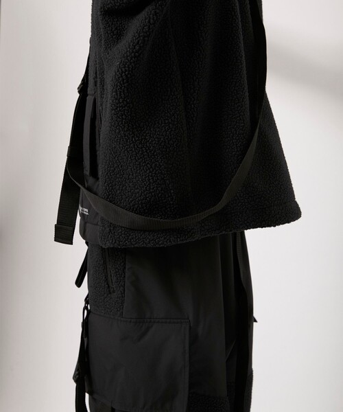 D-VEC（ディーベック）の「【D-VEC/ディーベック】WINDSTOPPER BY GORE-TEX LABS 3×POLARTEC  COAST GUARD.SHIR（ブルゾン・メンズ・ブラック・2/3）」の12枚目の写真
