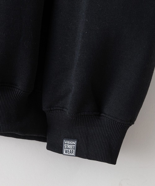 VISION STREET WEAR（ヴィジョンストリートウェア）の「【VISION STREET WEAR/ヴィジョンストリートウェア】GHOST SKATER PARKA/オーバーサイズ 裏起毛 バックプリント ロゴ ワンポイント スウェット パーカー フーディー/レディース メンズ（パーカー・メンズ・ブラック/オフホワイト・X-LARGE/LARGE/MEDIUM）」の17枚目の写真