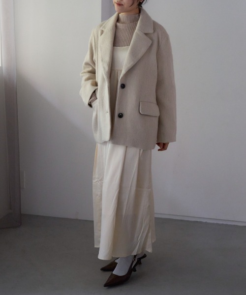 セール】シャギーテーラードジャケット（テーラードジャケット