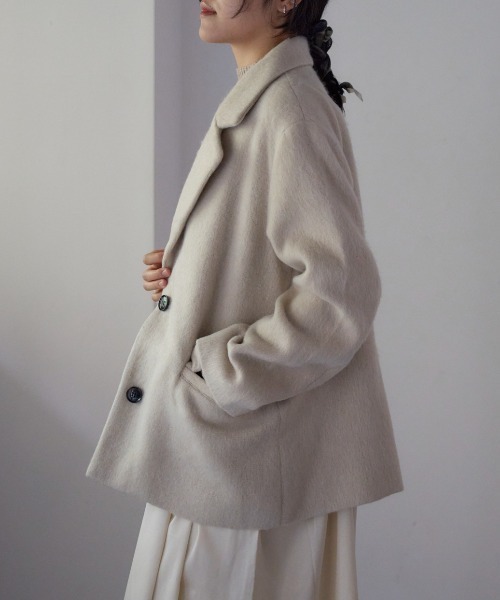 セール】シャギーテーラードジャケット（テーラードジャケット