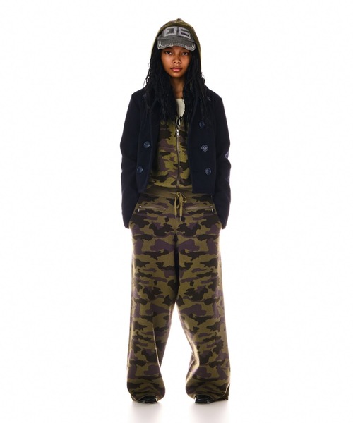 BEEDEN（ビーデン）の「KNIT JQ LOOSE HOODIE（ニット/セーター）」 - WEAR