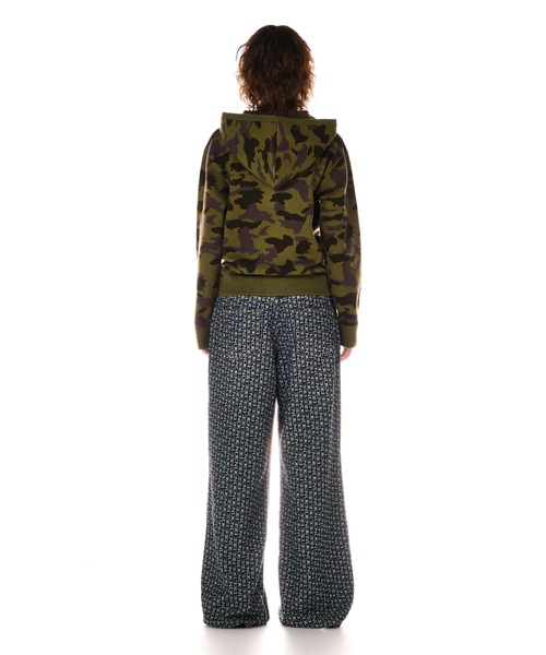 最終値下げ‼️BEEDEN KNIT JQ LOOSE PANTS BEEDEN（ビーデン）の「KNIT JQ LOOSE HOODIE（ニット/セーター）」 - WEAR