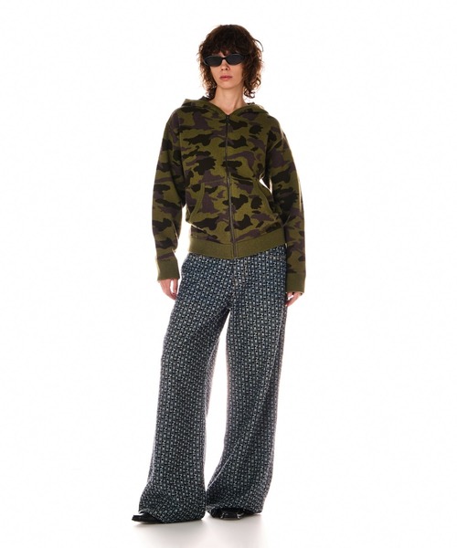 BEEDEN（ビーデン）の「KNIT JQ LOOSE HOODIE（ニット/セーター）」 - WEAR
