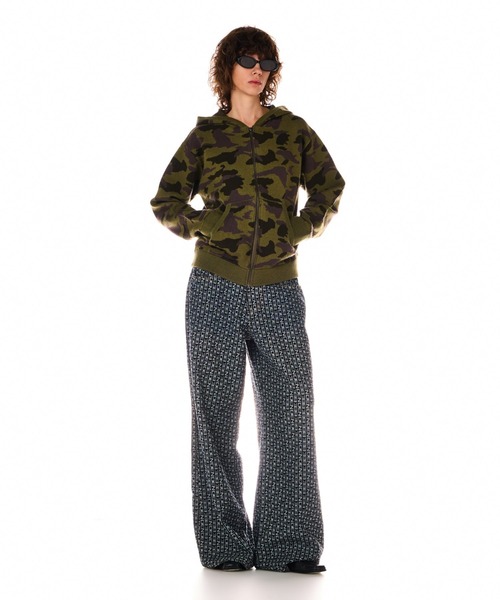 BEEDEN（ビーデン）の「KNIT JQ LOOSE HOODIE（ニット/セーター）」 - WEAR