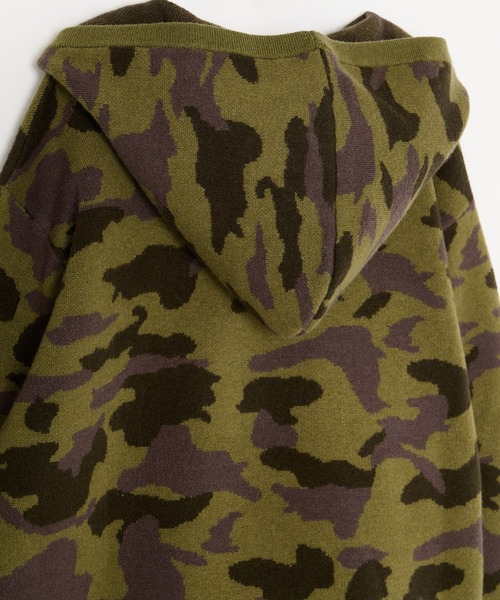 BEEDEN（ビーデン）の「KNIT JQ LOOSE HOODIE（ニット/セーター）」 - WEAR