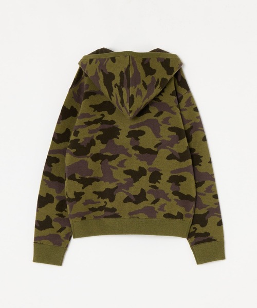 BEEDEN（ビーデン）の「KNIT JQ LOOSE HOODIE（ニット/セーター）」 - WEAR