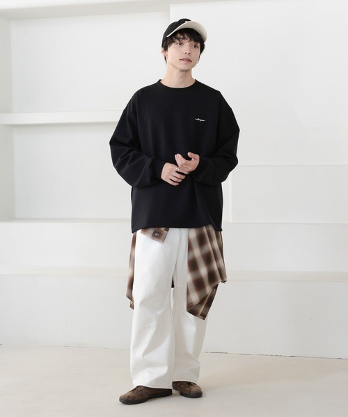 RAGEBLUE（レイジブルー）の「【セットアップ対応】12オンス/デニムカーブバレルパンツ（デニムパンツ・メンズ・ネイビー/ホワイト/グレー/ブルー・SMALL/MEDIUM/LARGE）」の12枚目の写真