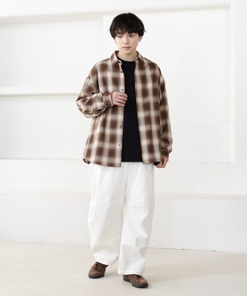 RAGEBLUE（レイジブルー）の「【セットアップ対応】12オンス/デニムカーブバレルパンツ（デニムパンツ・メンズ・ネイビー/ホワイト/グレー/ブルー・SMALL/MEDIUM/LARGE）」の14枚目の写真